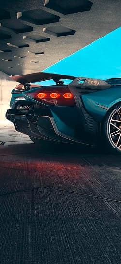 兰博基尼 Sian roadster 高清手机竖屏壁纸