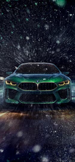 宝马 M8 gran coupe concept 高清手机竖屏壁纸