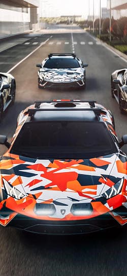 兰博基尼 Huracán sterrato all terrain ad personam 高清手机竖屏壁纸