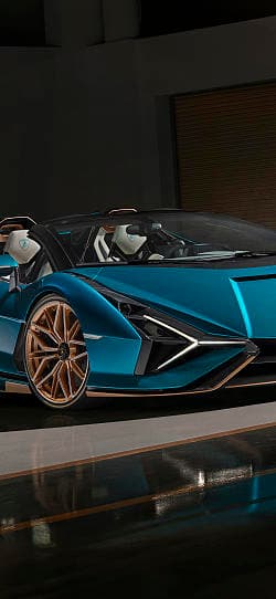兰博基尼 Sian roadster 高清手机竖屏壁纸