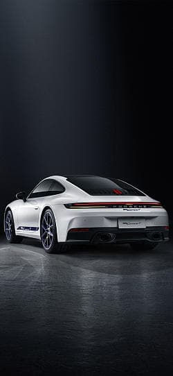 保时捷 911 Carrera T 高清手机竖屏壁纸