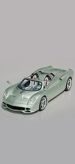 帕加尼 Huayra Codalunga Speedster 高清手机竖屏壁纸