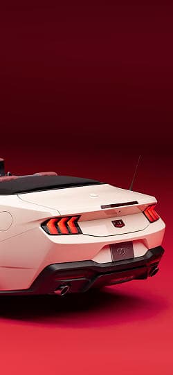 福特 Mustang gt convertible 60th anniversary package 高清手机竖屏壁纸