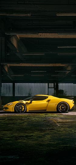 法拉利 296 gtb n-largo novitec 高清手机竖屏壁纸