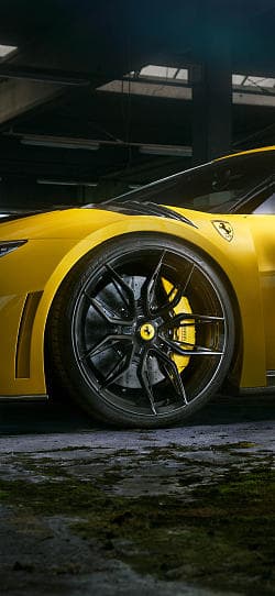 法拉利 296 gtb n-largo novitec 高清手机竖屏壁纸