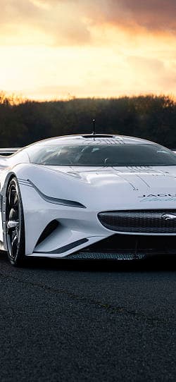 捷豹 Vision Gran Turismo SV 高清手机竖屏壁纸