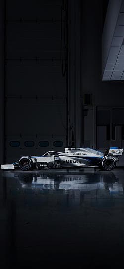 F1 威廉姆斯 fw43 2020赛季 高清手机竖屏壁纸