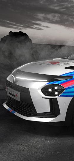 蓝旗亚 Ypsilon rally 4 hf 高清手机竖屏壁纸